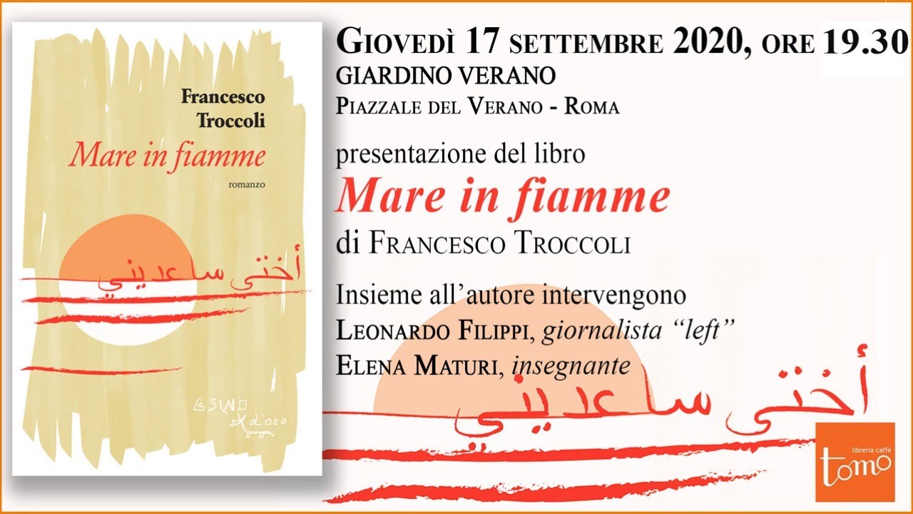 17 settembre  2020 - Mare in fiamme ore 19:30