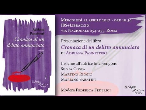 Cronaca di un delitto annunciato